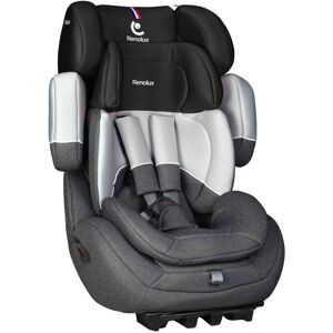 Renolux Siège Auto Renolux Smart Groupes 1/2/3 Noir, Gris, Blanc