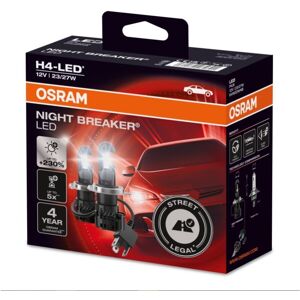 Osram_ 2 Ampoules Osram H4 Led Street Legal 12v 27/23w