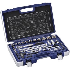 Norauto Coffret Clé À Cliquet Carré 1/4'' + Douilles 6 Pans 5-32 Mm Et Embouts Norauto 60