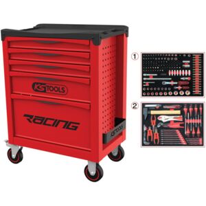 Ks tools Servante 5 Tiroirs Racing 855.5184 Ks Tools 184 Pièces