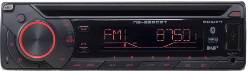 Autoradio Norauto Ns-228dbt Avec Bluetooth Et Lecteur Cd