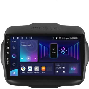 Autoradio Custom Fit 9,0"j.renegade 2016>dab+ Carplay Android Auto - Qled - Phonocar - Publicité Autoradio Custom Fit 9,0"j.renegade 2016>dab+ Carplay Android Auto - Qled - Phonocar - Publicité
