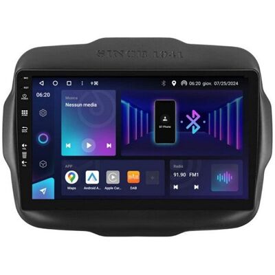 Autoradio Custom Fit 9,0"j.renegade 2016>dab+ Carplay Android Auto - Qled - Phonocar - Publicité Autoradio Custom Fit 9,0"j.renegade 2016>dab+ Carplay Android Auto - Qled - Phonocar - Publicité