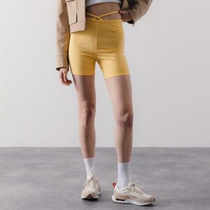 Nike Short Bike Lifestyle jaune m femme