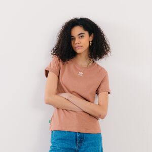 Adidas Originals Tee Shirt Essential Trefoil marron l femme