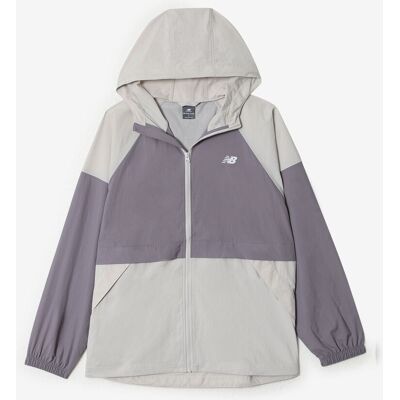 New Balance Jacket Fz Woven gris s homme - Publicité New Balance Jacket Fz Woven gris s homme - Publicité