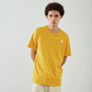 Jordan Tee Shirt Jumpman Embroidery jaune/blanc s homme