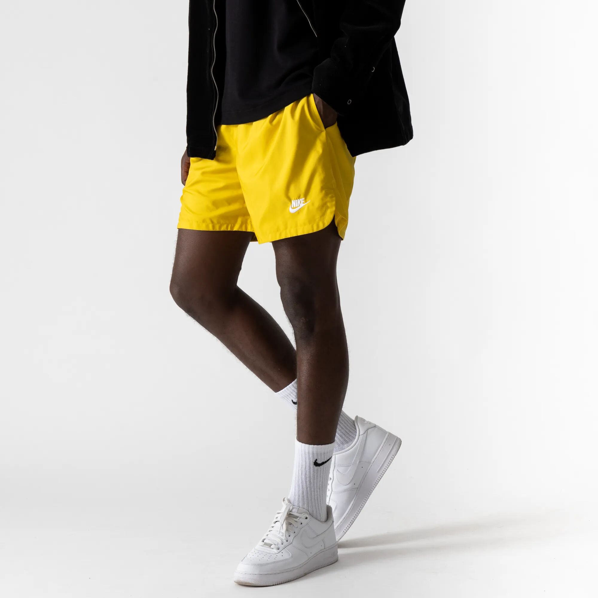 Nike Short Woven Flow jaune xs homme