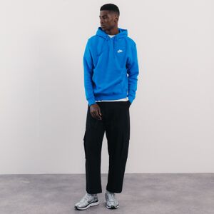 Nike Hoodie Club Small Logo bleu/blanc l homme - Publicité