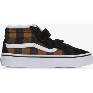 Vans Sk8-mid Sherpa - Enfant noir/marron 32 unisexe