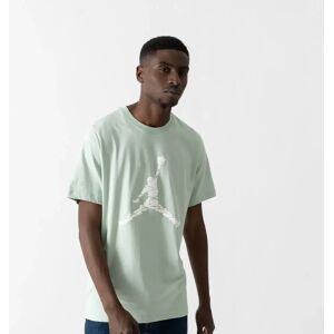 Jordan Tee Shirt Big Logo Centred Jumpman vertblanc xs homme