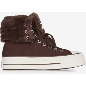 Converse Ctas Fold-over Lift marron 38 femme - Publicité Converse Ctas Fold-over Lift marron 38 femme - Publicité