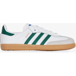 Adidas Originals Samba Og - Enfant blanc/vert 34 unisexe