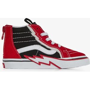 Vans Sk8-hi Zip Bolt - Bebe rouge/noir 20 unisexe