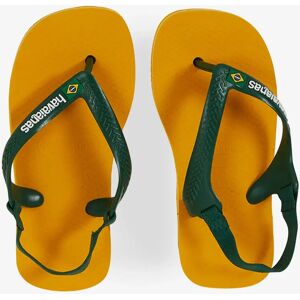 Havaianas Baby Brasil Logo Ii - Bebe jaune/vert 23/24 unisexe