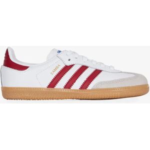 Adidas Originals Samba Og - Bebe blanc/rouge 29 unisexe