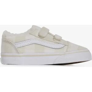 Vans Old Skool V Sherpa - Bebe beige/blanc 25 unisexe