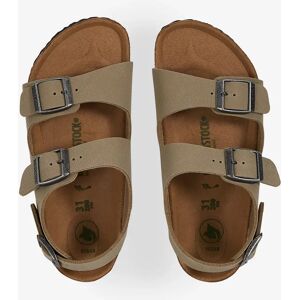 Birkenstock Milano Kids Vegan - Enfant kaki 34 unisexe