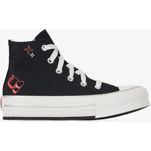 Converse Chuck Taylor All Star Eva Lift Hi Valent - Enfant noir/blanc 31 unisexe