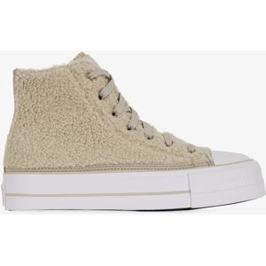 Converse Chuck Taylor All Star Lift Hi Sherpa beige 36 femme