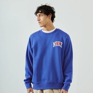 Nike Sweat Crew Club Arch Gx bleu xs homme