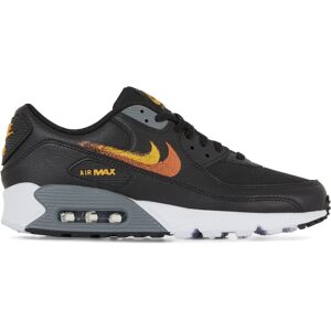 Nike Air Max 90 Spray Paint noir/orange 44 homme