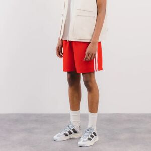 Adidas Originals Short Swim 3 Stripes rouge/blanc m homme