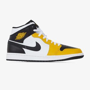 Jordan Air Jordan 1 Mid blanc/jaune 46 homme