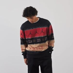 Jordan Sweat Crew Holiday noir/rouge l homme