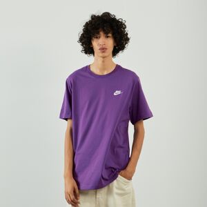 Nike Tee Shirt Club violet/blanc xl homme