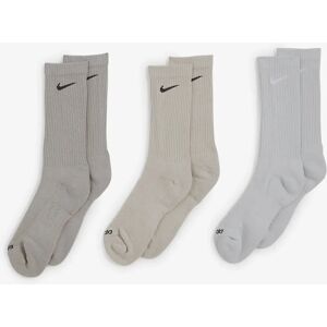 Nike Chaussettes X6 Cushion Crew gris 35/38 homme