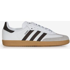 Adidas Originals Samba Og blanc/marron 38 2/3 femme - Publicité Adidas Originals Samba Og blanc/marron 38 2/3 femme - Publicité