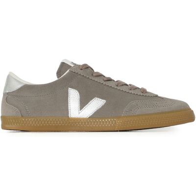 Veja Volley Suede beige/argent 37 femme - Publicité Veja Volley Suede beige/argent 37 femme - Publicité