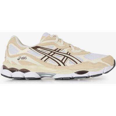 Asics Gel-nyc blanc/beige/marron 41,5 homme - Publicité Asics Gel-nyc blanc/beige/marron 41,5 homme - Publicité
