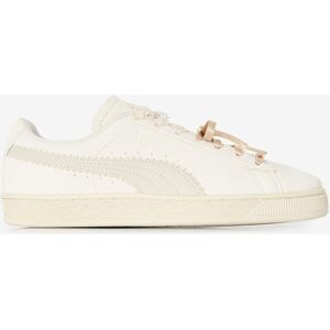 Puma Suede Bloom beige/blanc 39 femme