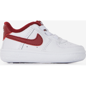 Nike Force 1 Crib - Bébé blanc/rouge 17 unisexe