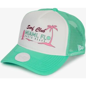 New Era Trucker Women Surf Club Foam Front blanc/vert d'eau tu unisex