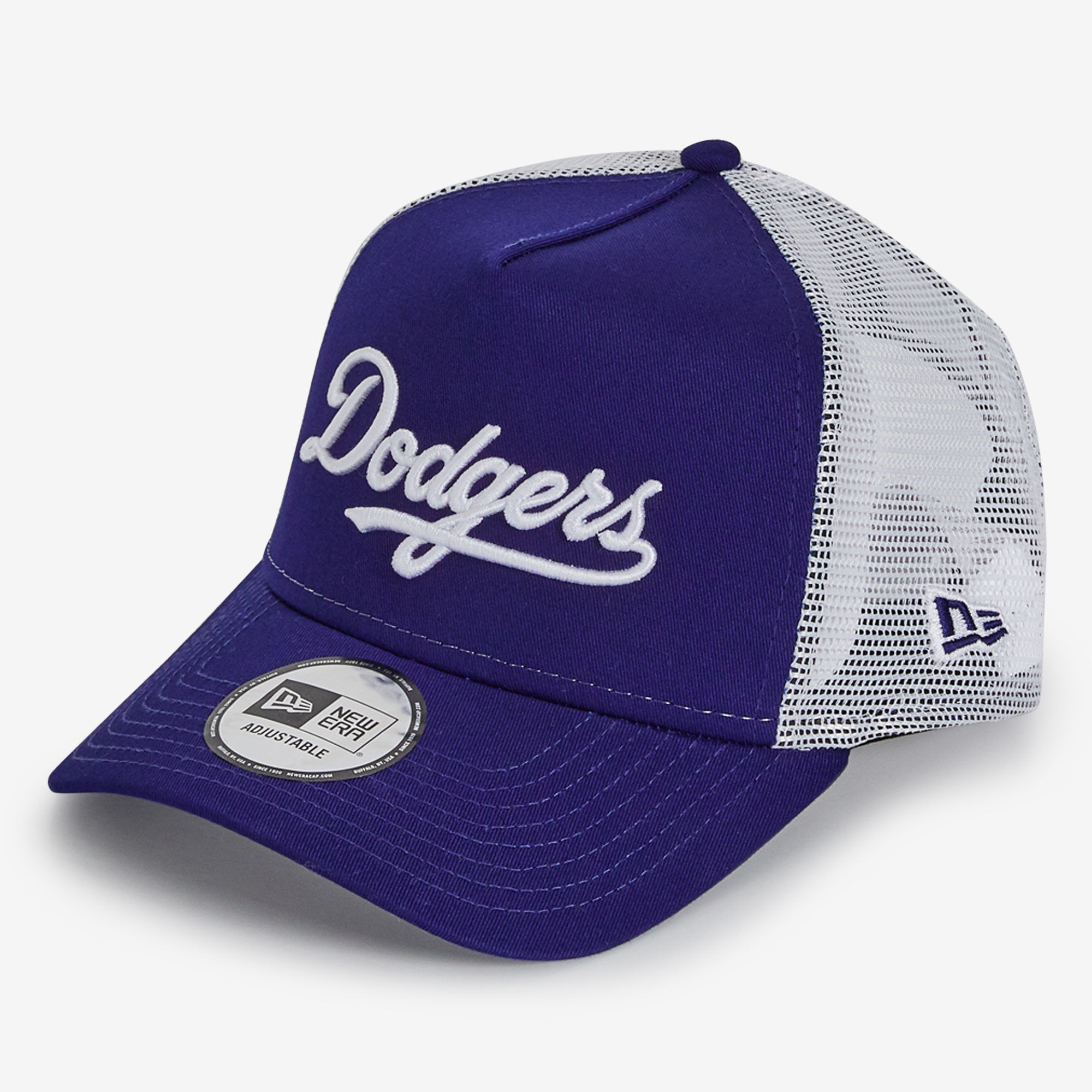 New Era Trucker Dodgers Team Script bleu/blanc tu unisex
