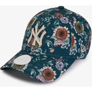 New Era 9forty Women Ny Aop Floral vert/beige tu unisex