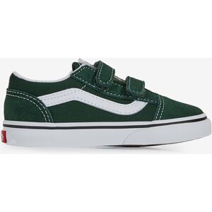 Vans Old Skool V - Bébé vert/blanc 22 unisexe