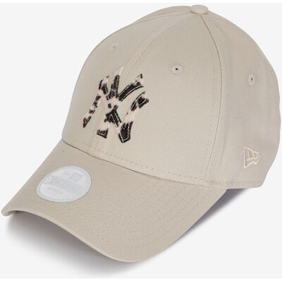 New Era 9forty Women Ny Cow Logo beige tu femme - Publicité New Era 9forty Women Ny Cow Logo beige tu femme - Publicité