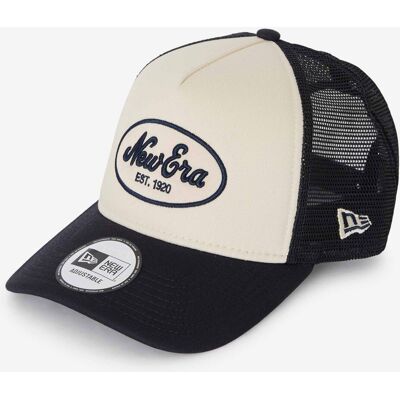 New Era Trucker Ne Oval Patch beige/noir tu homme - Publicité New Era Trucker Ne Oval Patch beige/noir tu homme - Publicité