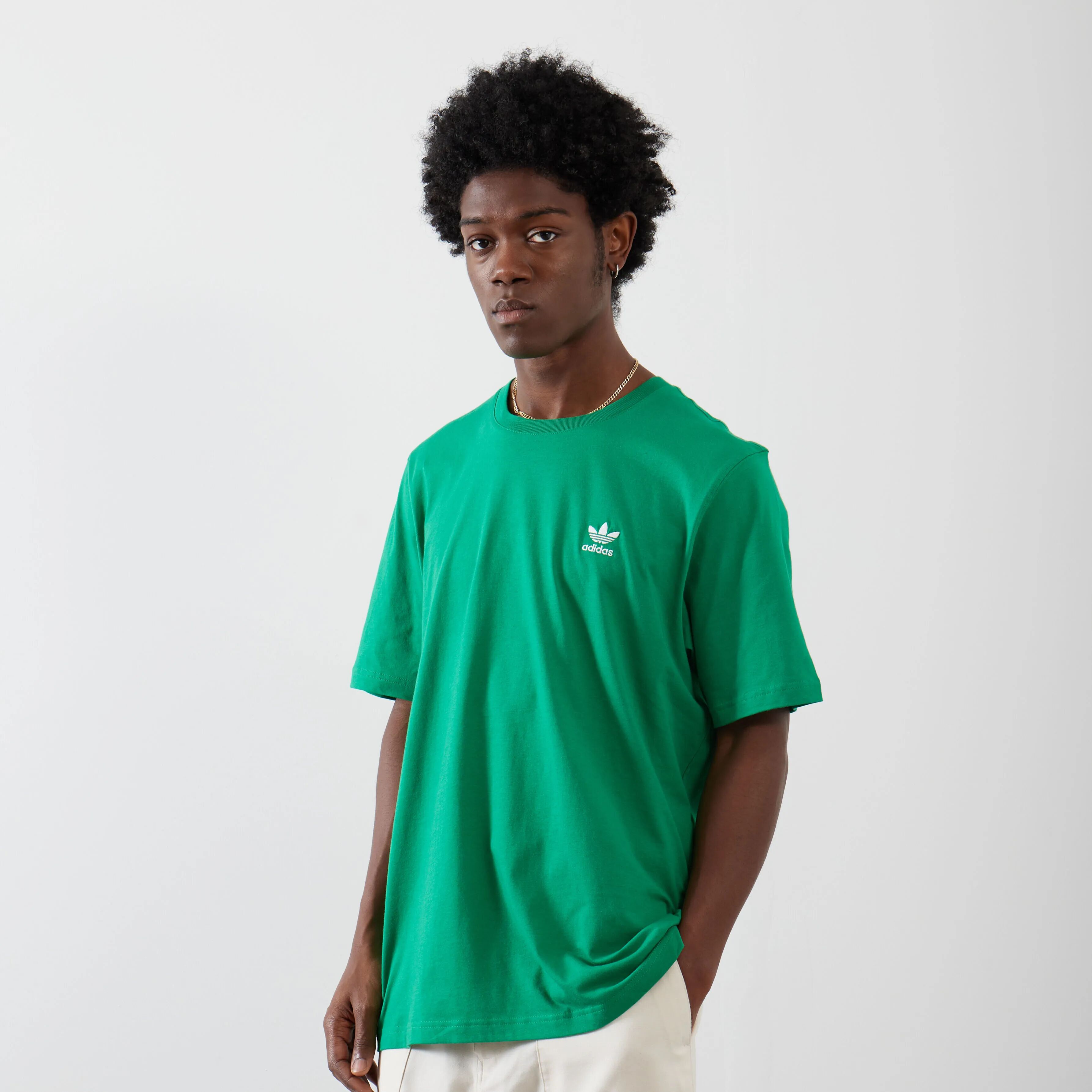 Adidas Originals Tee Shirt Essential vert xs homme