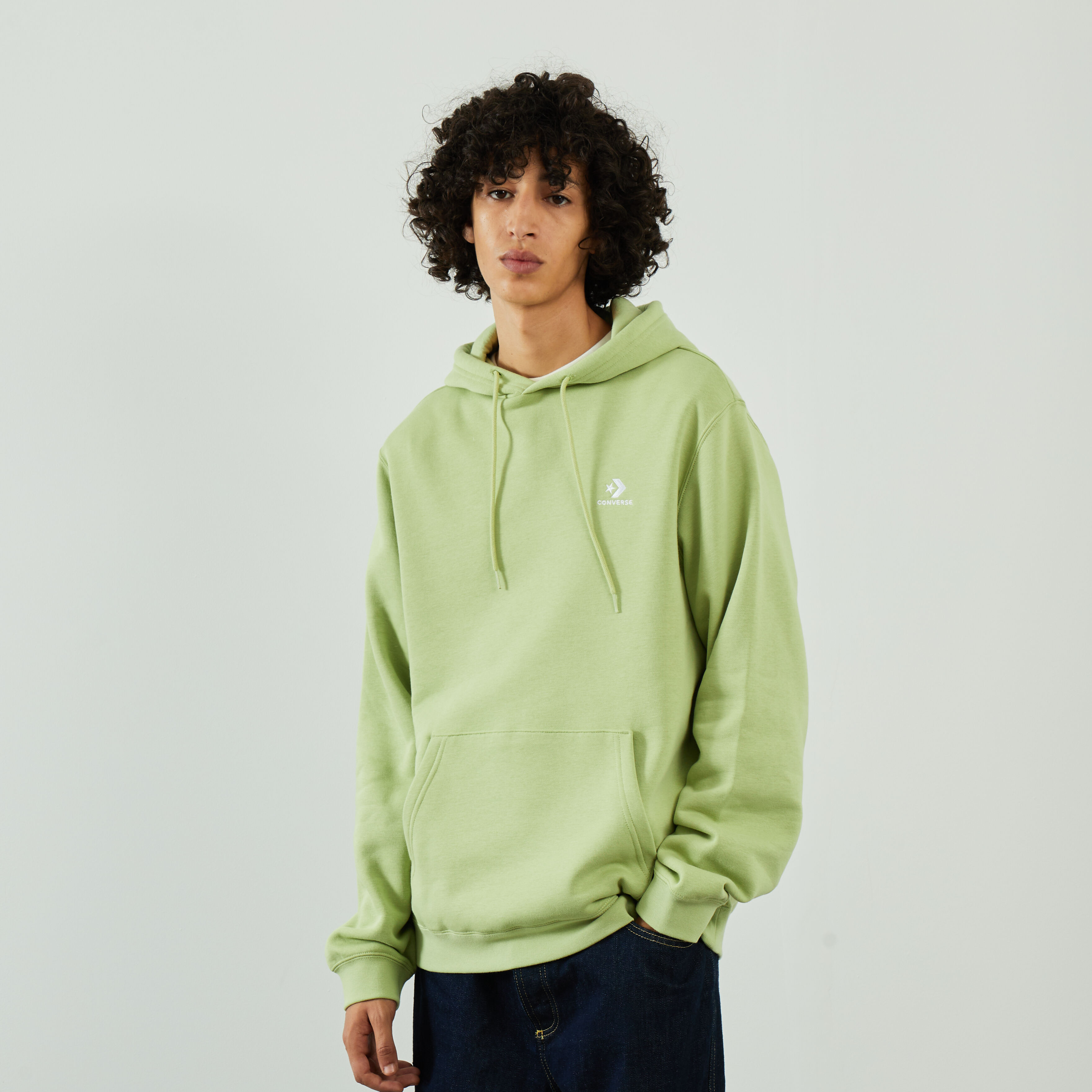 Converse Hoodie Star Chevron Embroidered vert xl homme