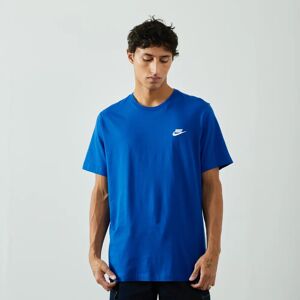 Nike Tee Shirt Club bleu/blanc xl homme