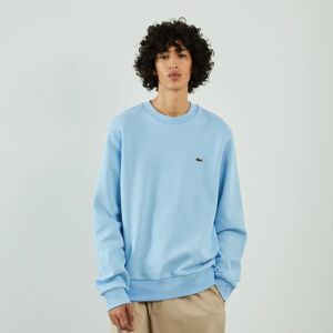 Lacoste Sweat Crew Classic Logo bleu ciel s homme