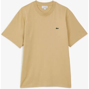 Lacoste Tee Shirt Classic Small Logo beige xl homme