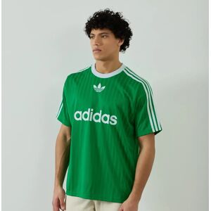 Adidas Originals Tee Shirt Jersey 3 Stripes vert l homme