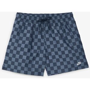 Nike Short Club Checkers bleu xs homme