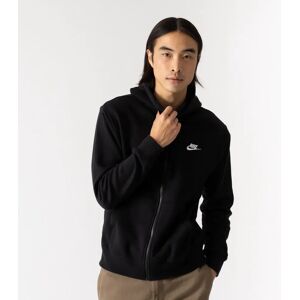 Nike Jacket Hoodie Club Fullzip noir xs homme